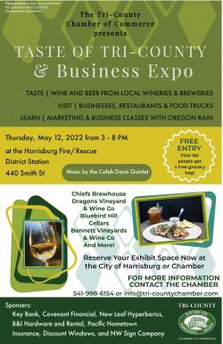 Taste of Tri-County & Business Expo Event Flyer